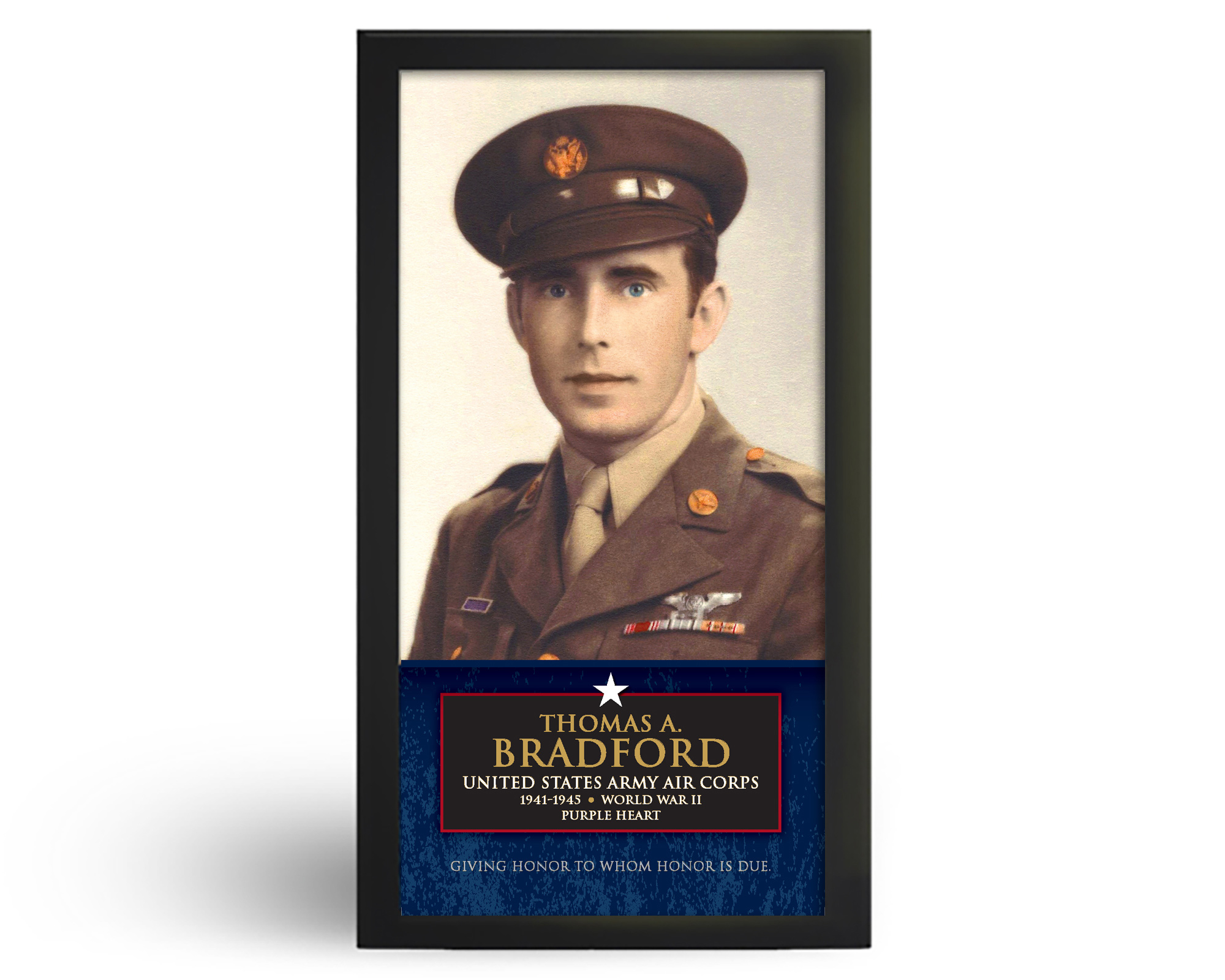 Military Tribute Heroes Print Military Tribute Heroes Print